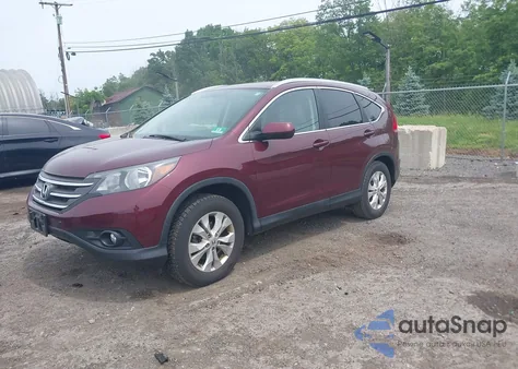 2012 Honda Cr-V Ex-L из США, поврежденный, VIN 5J6RM4H76CL068837